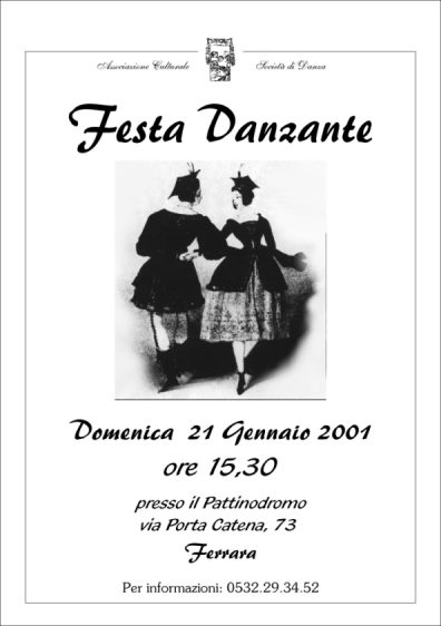 Festa danzante - 21 gennaio 2001