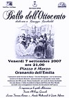 2007 - Ballo Ottocento a Granarolo dell'Emilia