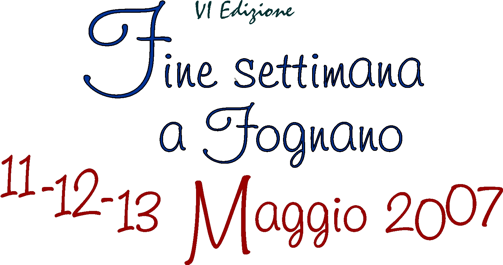 Fine settimana a Fognano